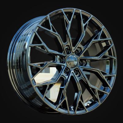 Wheel R20x8J  6X120  ET  48  74.6  HF6119  Gloss Black (GB)  For FORD  (P2)  (HYBRID FORGED 1050KG)