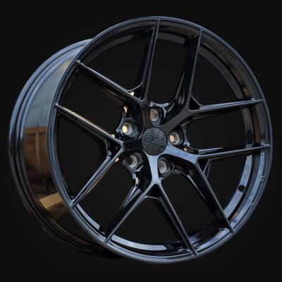 Wheel R18x9.5J  5X120  ET  40  72.6  HX044J  (IN6130)  Black (BL)  For HAXER  (K7)  (Rear+Front)