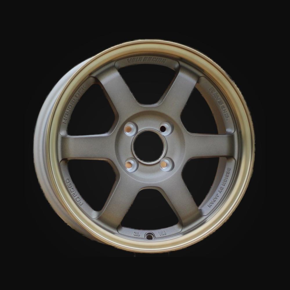 Wheel R15x7J  4X100  ET  35  73.1  L1615  Bronze (YY)  For RACIN  (K3)