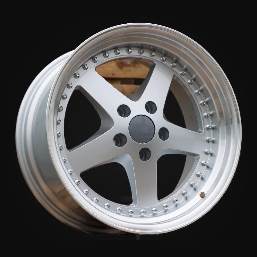 Wheel R18x8.5J  5X120  ET  30  72.6  B1161  Silver+Polished Lip (SP)  For BMW  (Z1+Z2)  (Rear+Front)