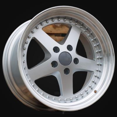 Wheel R18x8.5J  5X120  ET  30  72.6  B1161  Silver+Polished Lip (SP)  For BMW  (Z1+Z2)  (Rear+Front)