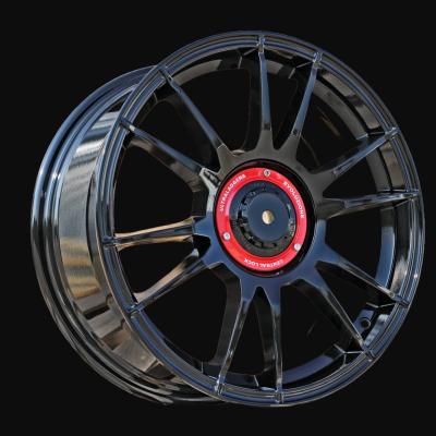 Felge R17x7.5J  10X100/112  ET  40  66.5  F7713  Black (BL)  For RACIN  (Z7)  (HYBRID FORGED Style OZ)