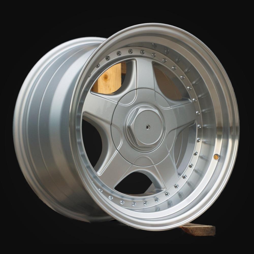 Wheel R17x10J  5X120  ET  20  74.1  7813R  Silver+Polished Lip (SP)  For BMW  (Z7)  (BBS Style Rear+Front)