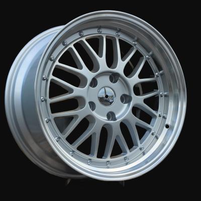 Felge R18x8J  5X120  ET  20  74.1  A1025  (KS014)  Silver Shining+Polished Lip (SSPL)  For RACIN  (Z7)  (BBS Style Rear+Front)