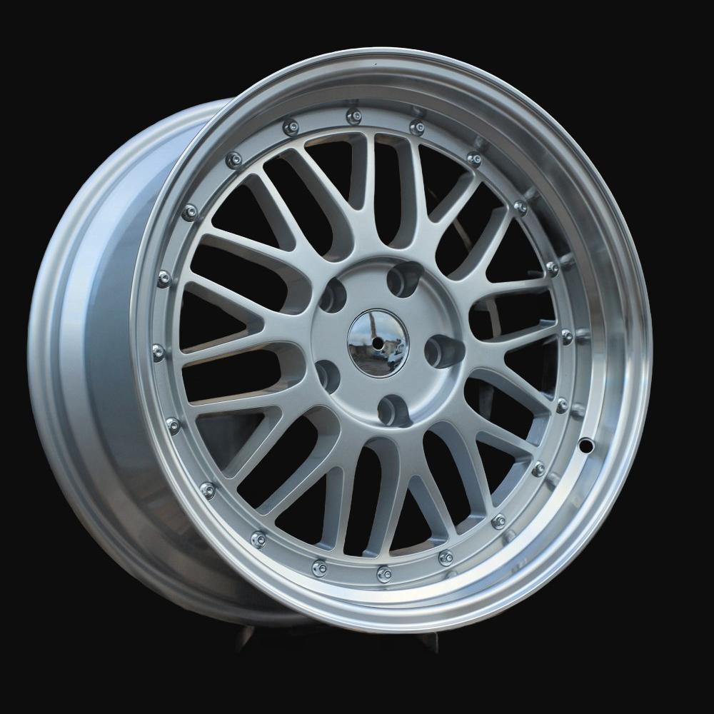 Felge R18x9J  5X120  ET  20  74.1  A1025  (KS014)  Silver Shining+Polished Lip (SSPL)  For RACIN  (Z7)  (BBS Style Rear+Front)