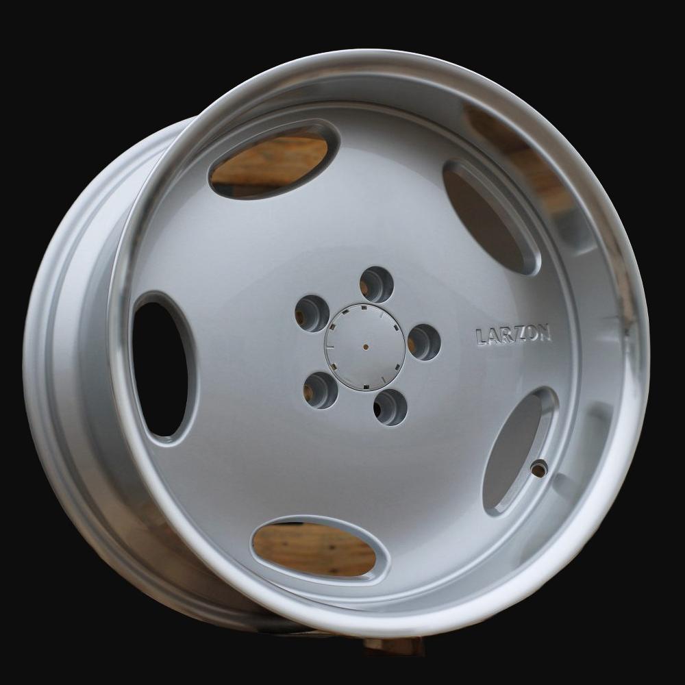 Llanta R18x8.5J  5X112  ET  35  66.6  B1563  (IN8250)  Silver+Polished Lip (SP)  For MER  (Z7)  (MONOBLOCK Style Rear+Front)