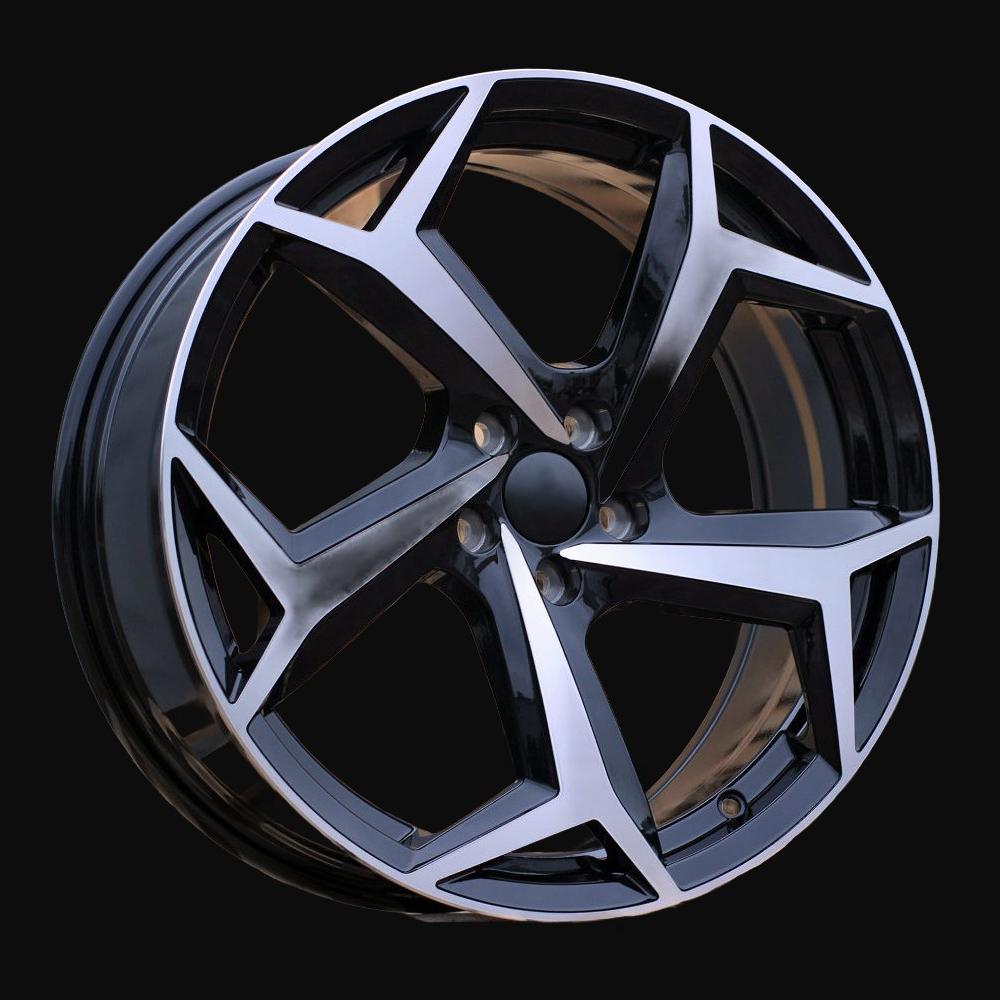 Cerchio R17x7.5J  5X112  ET  41  57.1  B5340  (H3258F)  Black Polished (MB)  For VW