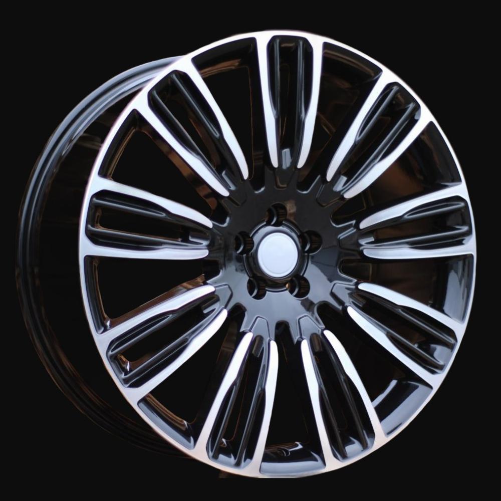 Cerchio R20x9J  5X108  ET  45  63.3  XE136  (HP716F)  Black Polished (MB)  For LAND