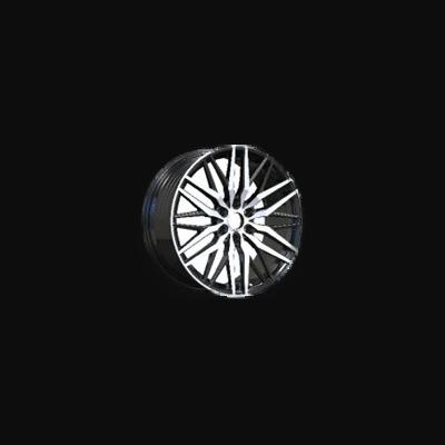 Wheel R19x8J  6X120  ET  48  74.5  YF0453  Black Half Matt (BLHM)  For VW