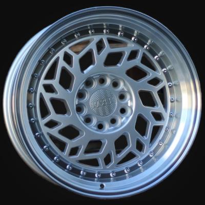 Wheel R17x8J  10X112/120  ET  30  74.1  HX027J  Silver+Polished Lip (SP)  For HAXER  (R)