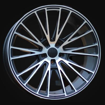 Wheel R20x8.5J  5X112  ET  26  66.6  HX040J  Black Polished Half Matt+Powder Coating (MBHMPC)  For HAXER  (P1)  ())