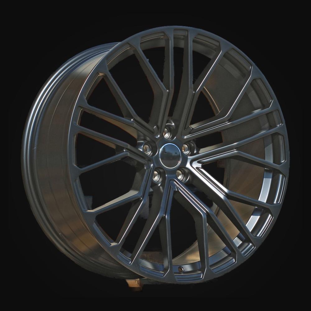Wheel R22x9.5J  5X112  ET  26  66.5  I0410  Black Half Matt (BLHM)  For AUD  (Z5)