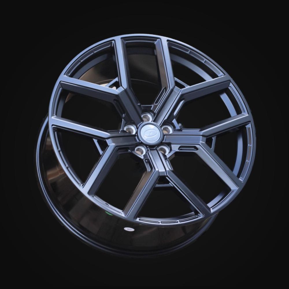 Wheel R22x10J  5X120  ET  40  72.6  I5562  (FL5562)  Satin Black (SB)  For LAND  (K3)  (HYBRID FORGED)