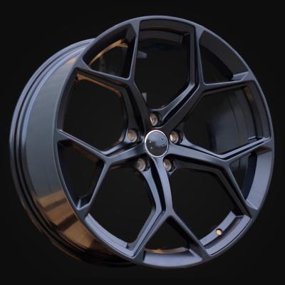 Wheel R23x10J  5X112  ET  15  66.5  I5598  (A5929)  Black Half Matt (BLHM)  For AUD  (P)