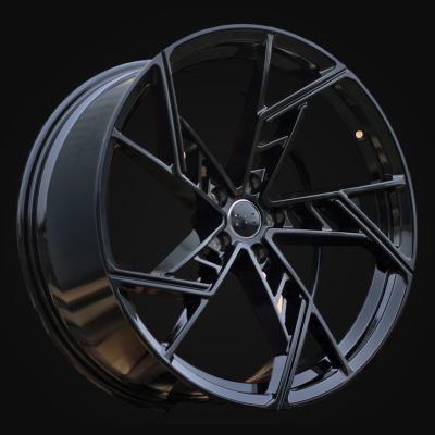 Wheel R21x9J  5X112  ET  20  66.5  I5611  Black (BL)  For AUD  (K7)  (New ABT Style)