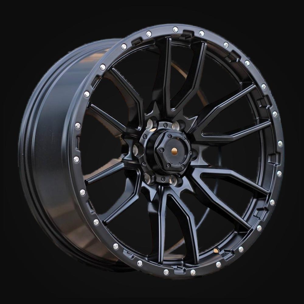 Wheel R20x9J  6X139.7  ET  12  110.1  I6098  Black Half Matt (BLHM)  For 4X4  (K8)