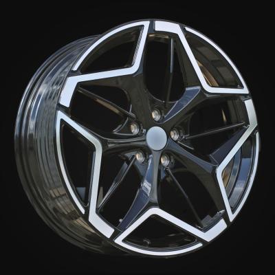 Wheel R19x7.5J  5X108  ET  50  63.4  IN3635F  Black Polished (MB)  For FORD  (K7)  (HYBRID FORGED (Kuga, Puma))
