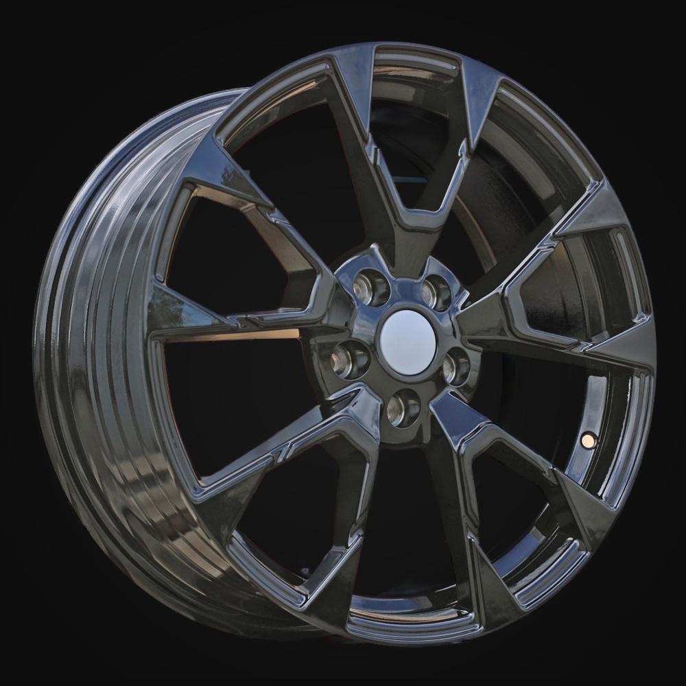 Wheel R18x7.5J  5X108  ET  50  63.3  IN3639F  Black (BL)  For FORD  (K7)  (HYBRID FORGED (Kuga; Puma))