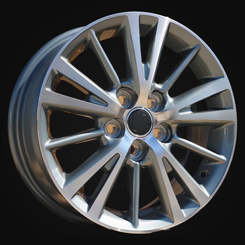 Wheel R16x6.5J  5X100  ET  39  54.1  L1051  (IN0099)  Grey Polished (MG)  For TOYOT  (A)