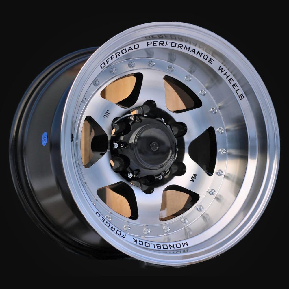 Wheel R16x8J  5X127  ET  0  87.1  L2156  Black Polished (MB)  For 4X4  (P1)