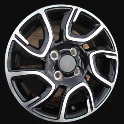 Wheel R14x6J  4X100  ET  35  54.1  XE186  Black Polished (MB)  For KIA  (R)