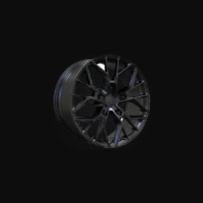 Wheel R18x8J  5X120  ET  50  65.1  YF0442  Black (BL)  For VW