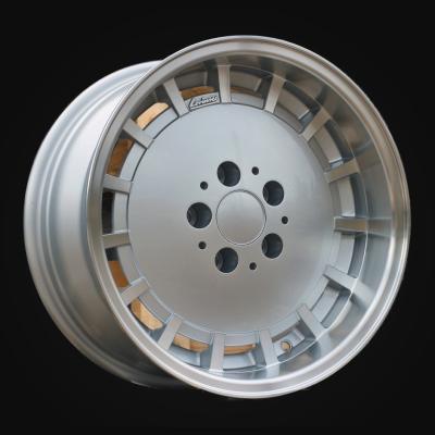 Wheel R16x9J  5X112  ET  10  66.6  SW355  Silver+Polished Lip (SP)  For MER  (P1)  (Rear+Front)