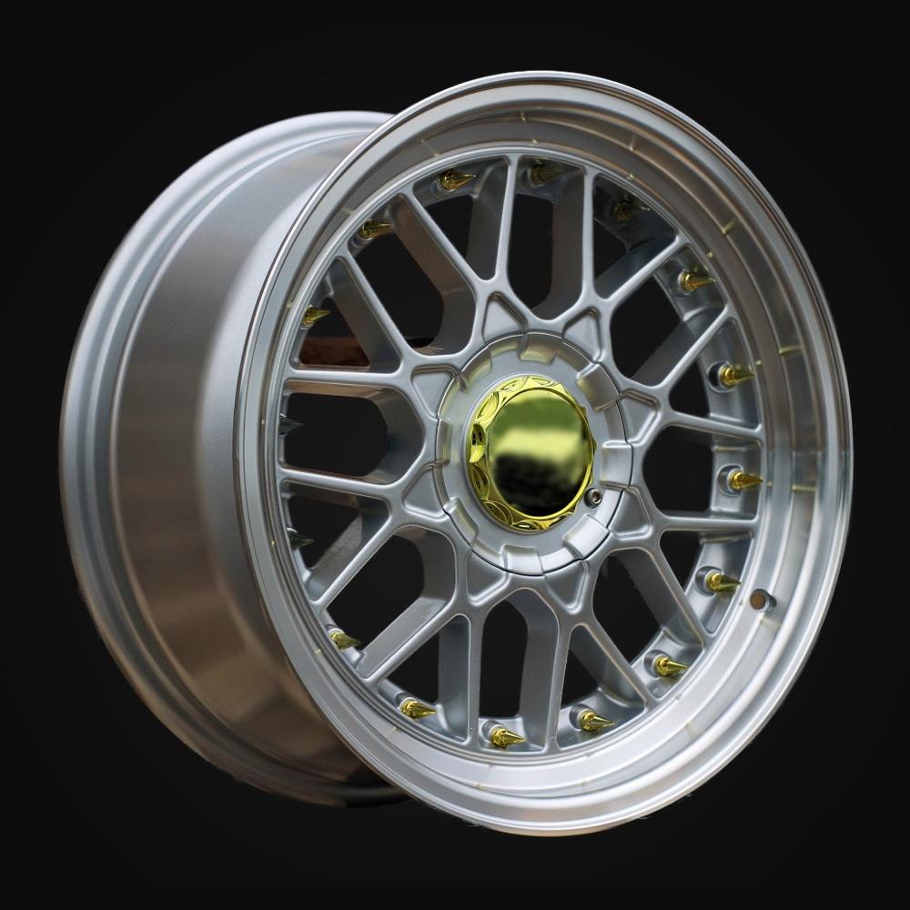 Wheel R17x8J  10X112/120  ET  30  74.1  HX025J  (LU1880)  Silver+Polished Lip (SP)  For HAXER  (P1)