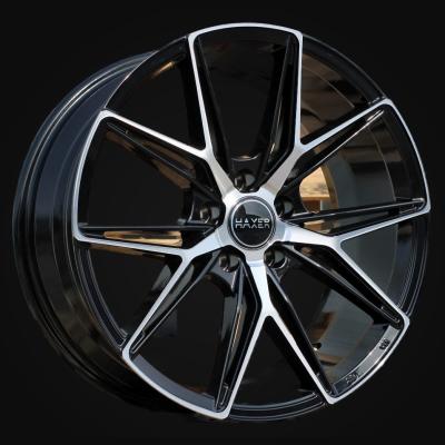 Wheel R18x8J  5X120  ET  40  72.6  HX043J  Black Polished (MB)  For HAXER  (K2)  ((AKC 80 Eur))