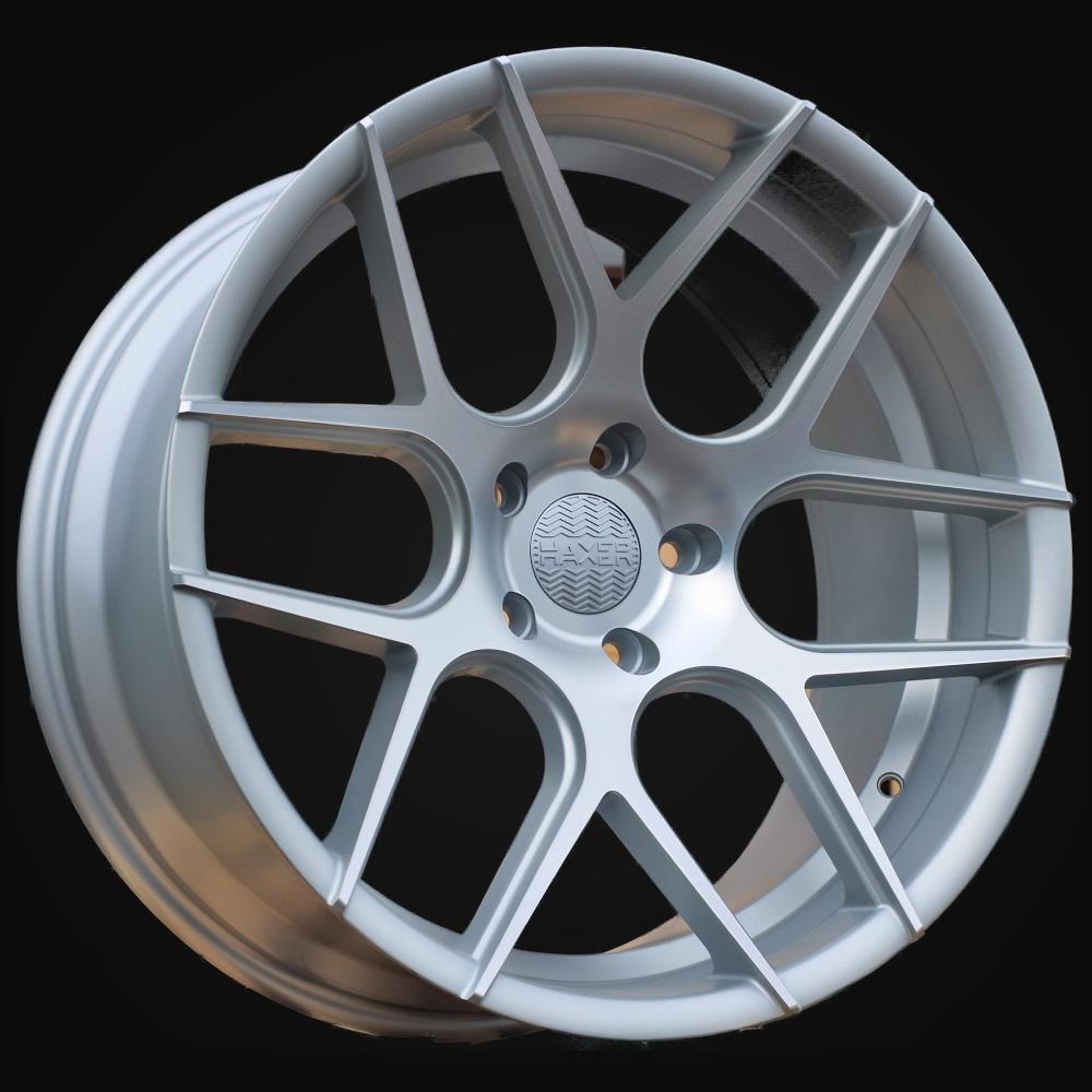 Wheel R18x8J  5X120  ET  35  72.6  SSA03  (HX022J)  Silver Shining (SS)  For HAXER  (Z2)  (Rear+Front)