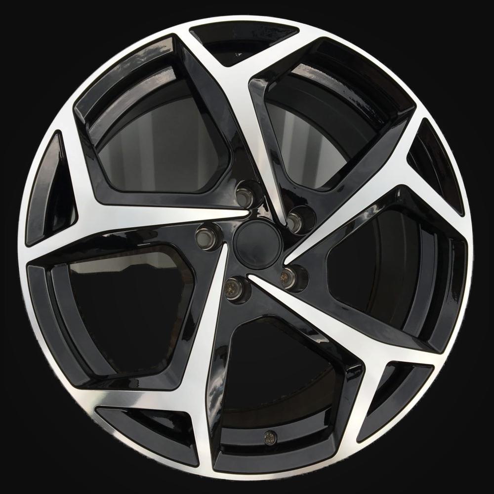 Wheel R18x8J  5X112  ET  44  57.1  XE182  (FBX284J)  Black Polished (MB)  For VW  (Z6)  (HYBRID FORGED)