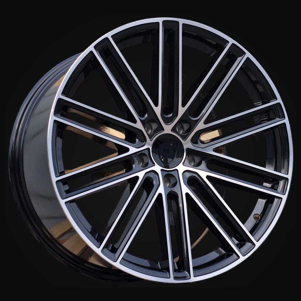 Wheel R21x9.5J  5X130  ET  60  71.6  B1271  Black Polished (MB)  For PORCH  (Z1)  ())