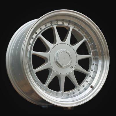 Wheel R17x8.5J  5X120  ET  30  74.1  7962F  (XFA35)  Silver+Polished Lip (SP)  For RACIN  (K4)  (HARTGE Style Rear+Front)