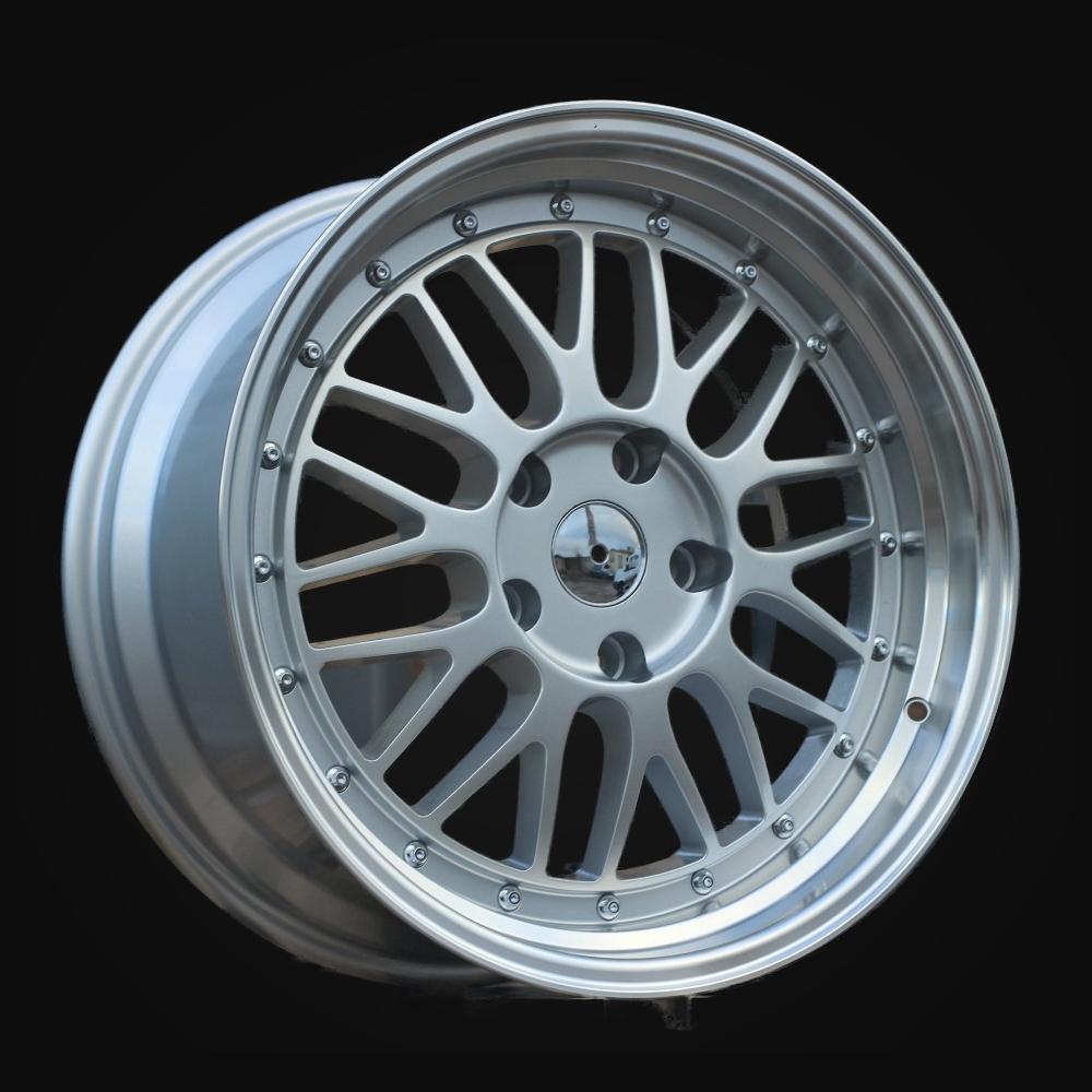 Wheel R17x8.5J  5X120  ET  15  72.6  A1025  Silver+Polished Lip (SP)  For RACIN  (P)  (BBS Style)