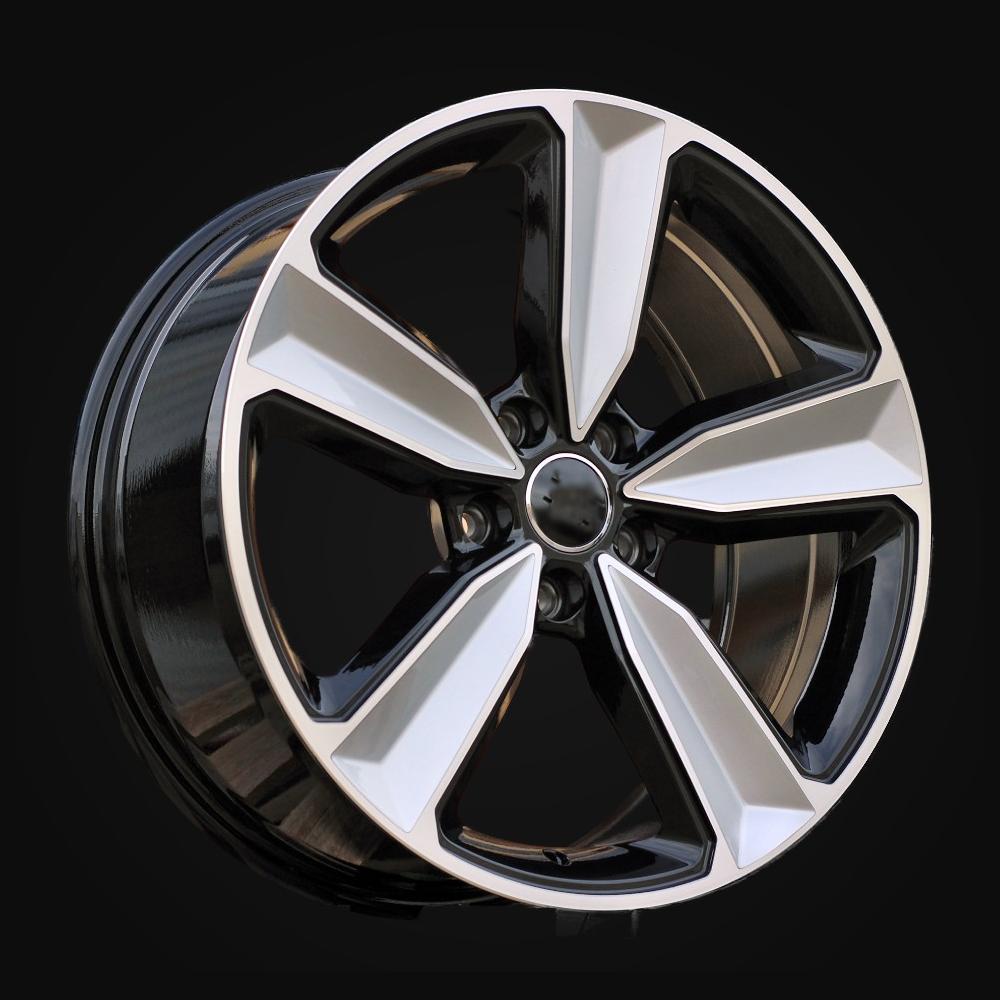 Wheel R19x8.5J  5X112  ET  32  66.5  A5470  (IN5400)  Black Polished (MB)  For AUD  (P2+Z6+Z7)  (Milling)