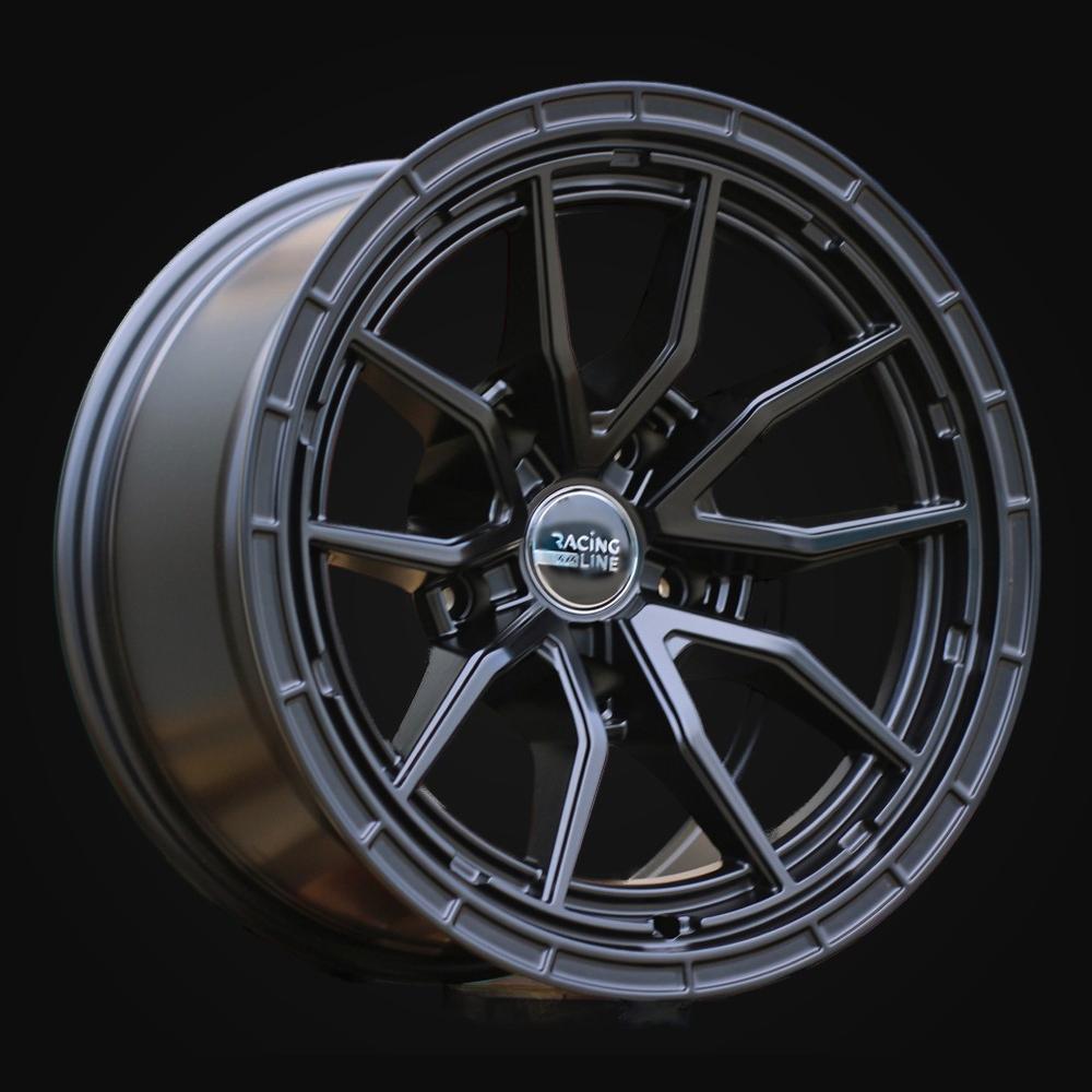 Wheel R17x9J  5X139.7  ET  M6  78.1  B1037  Black Half Matt (BLHM)  For 4X4  (K4)