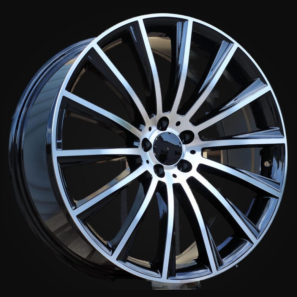 Wheel R17x7.5J  5X112  ET  45  66.6  B1048  Black Polished (MB)  For MER  (Z2)