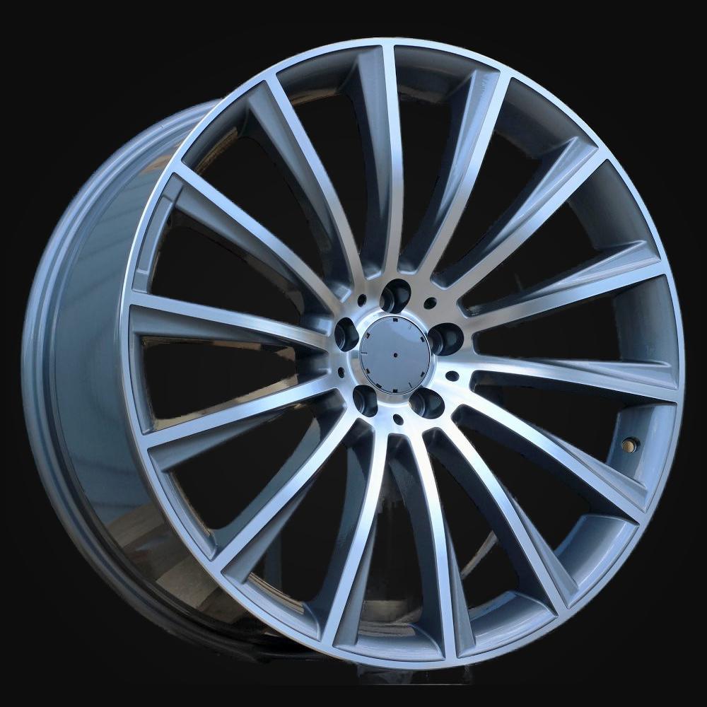 Wheel R18x8.5J  5X112  ET  48  66.6  B1048  Grey Polished (MG)  For MER  (K7+Z2)  (Rear+Front)