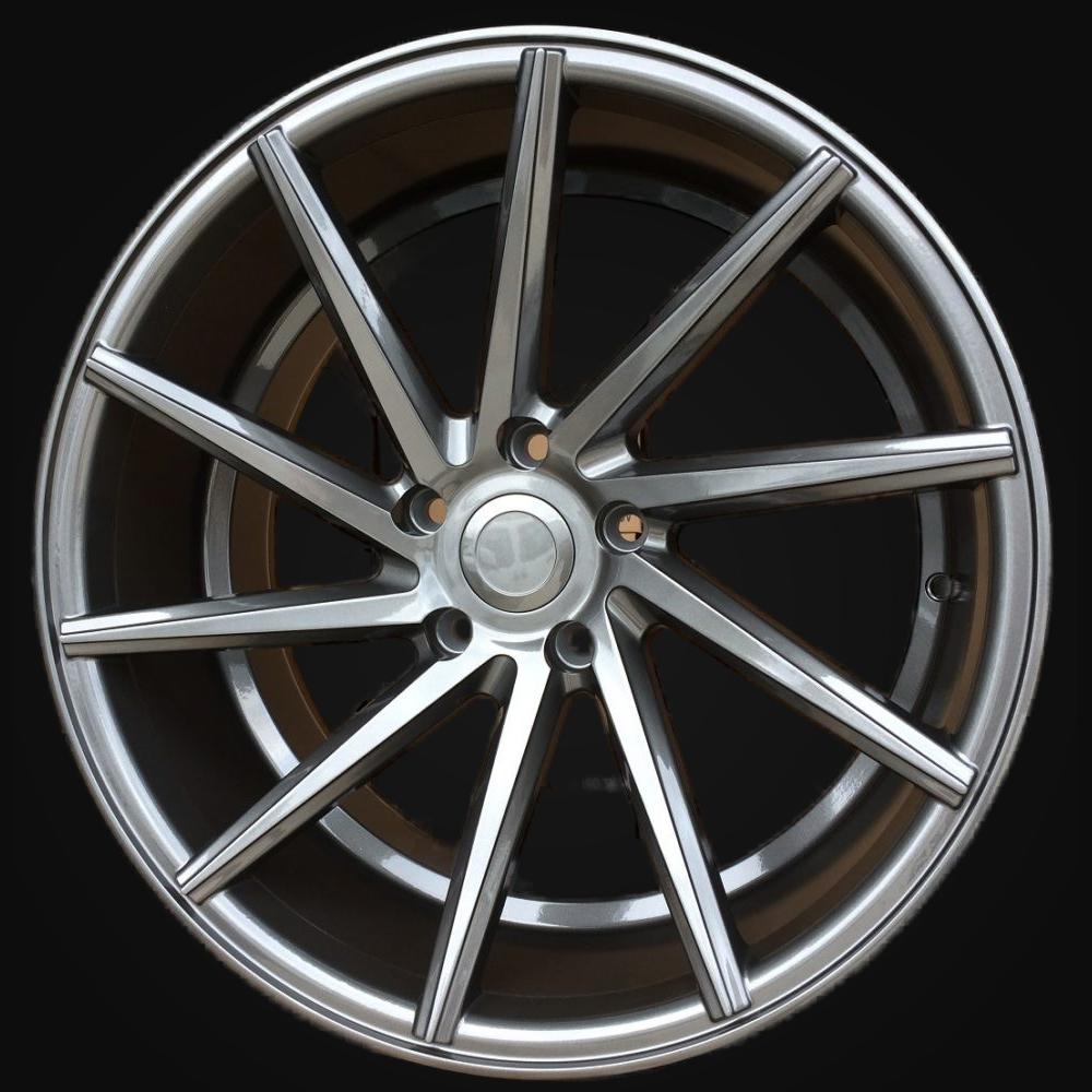 Wheel R20x8.5J  5X112  ET  33  66.5  B1058  Grey (GR)  For RACIN  (P+P1+Z2)  (LEFT SIDE (Style Vossen))