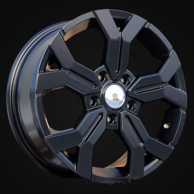 Wheel R15x6.5J  4X100  ET  40  60.1  B1110  Black Half Matt (BLHM)  For DACIA  (K4+L2)  (NEW Model)