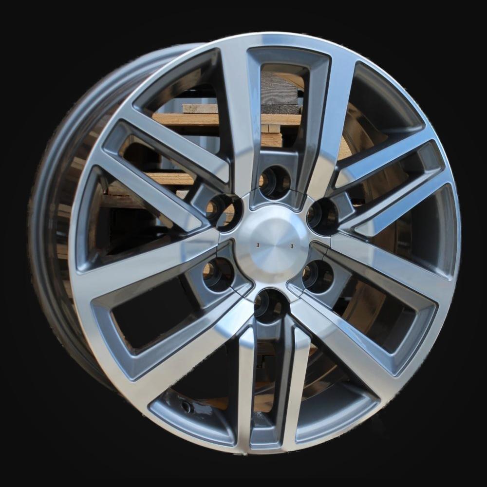 Wheel R17x7.5J  6X139.7  ET  25  106.1  B1155  (A361/BY1155)  Grey Polished (MG)  For TOYOT  (R+P)  (4x4J)