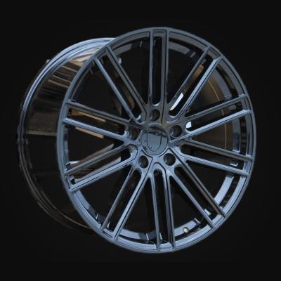 Wheel R21x11.5J  5X130  ET  69  71.6  B1271  (H3085F)  Black (BL)  For PORCH  (K7+Z3)  (HYBRID FORGED Rear+Front)