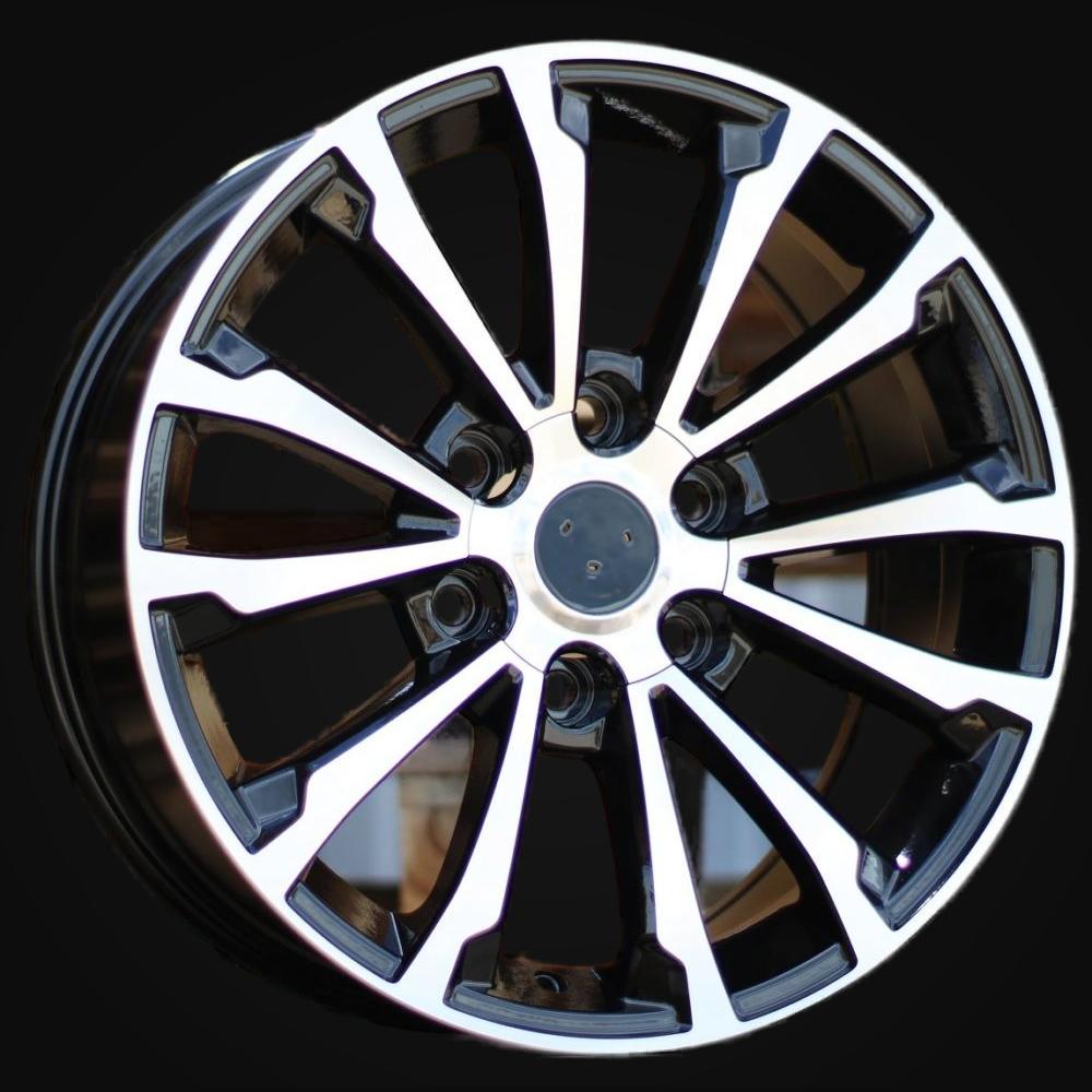 Wheel R17x7.5J  6X139.7  ET  25  106.1  B1353  (FBX075J)  Black Polished (MB)  For TOYOT  (Z5+Z6)  (HYBRID FORGED)