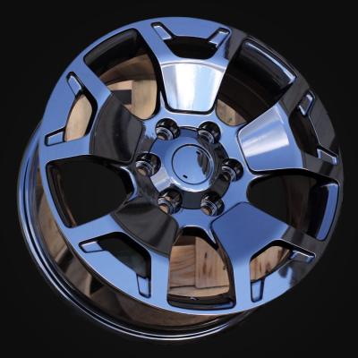 Wheel R17x7.5J  6X139.7  ET  25  106.1  B1460  (A5550/BY1460)  Black (BL)  For TOYOT  (P2+Z4)  (4x4J)