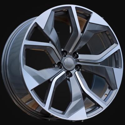 Wheel R21x9.5J  5X112  ET  31  66.5  B1637  (BK5758)  Grey Polished (MG)  For AUD  (P)