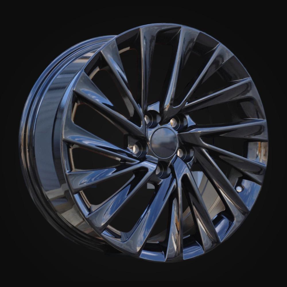 Wheel R18x8J  5X114.3  ET  42  60.1  B5716  (FBX152J)  Black (BL)  For LEX  (P2)  (HYBRID FORGED)