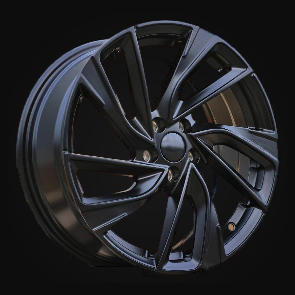 Wheel R19x7.5J  5X112  ET  45  57.1  B5772  (FBX260J)  Gloss Black (GB)  For VW  (P1)  (HYBRID FORGED)
