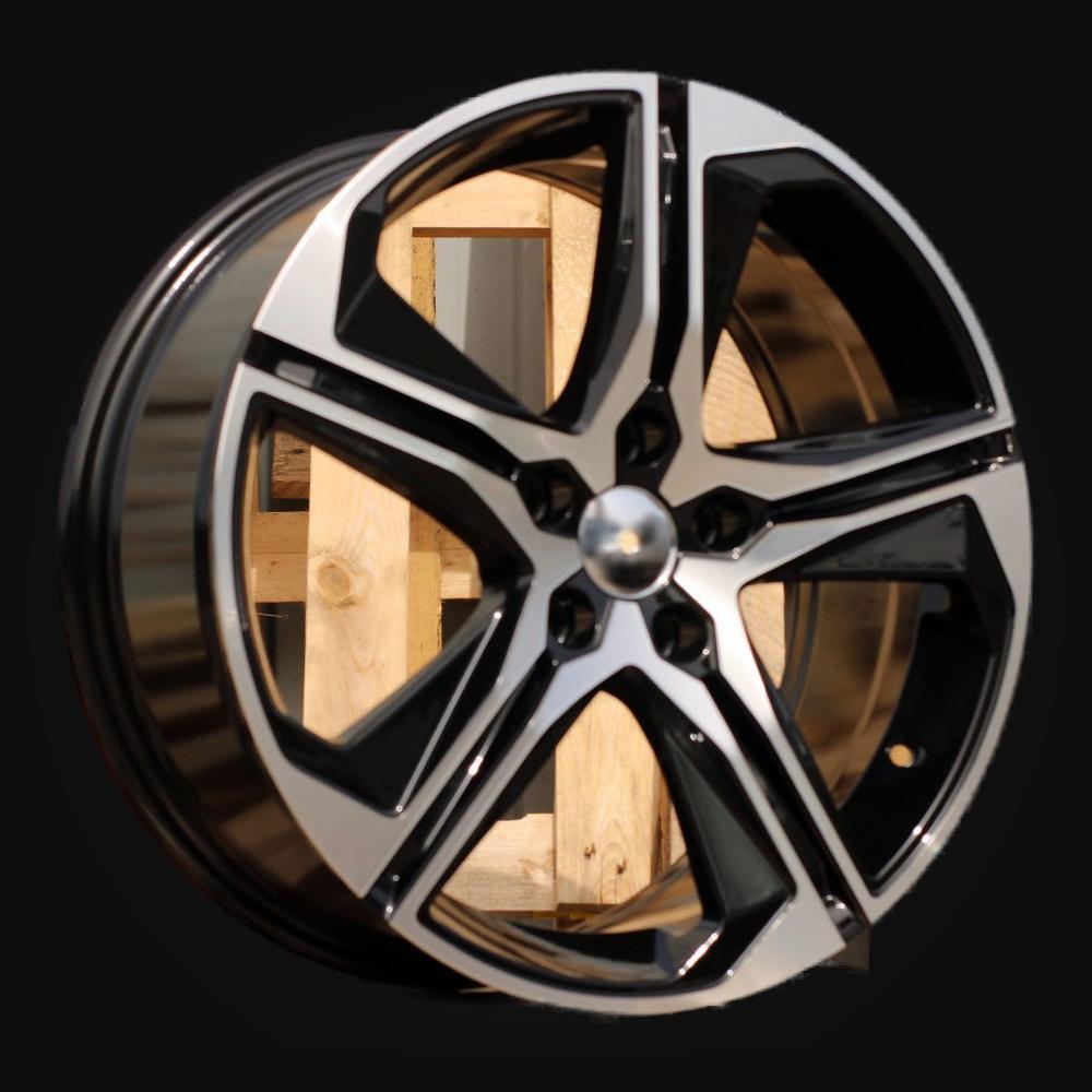 Wheel R18x7.5J  5X112  ET  46  57.1  B5817  Black Polished (MB)  For SEAT  (L5)