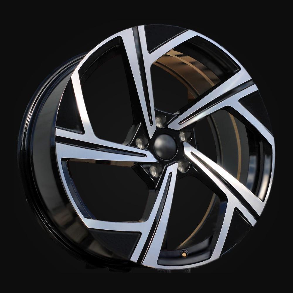 Wheel R18x8J  5X112  ET  45  57.1  B5851  Black Polished (MB)  For VW  (Z7)