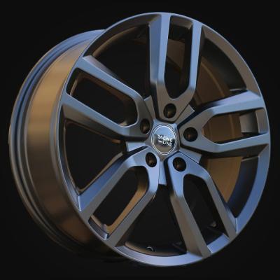 Wheel R18x7.5J  5X108  ET  45  73.1  B5883  Black Half Matt (BLHM)  For RACIN  (K4)